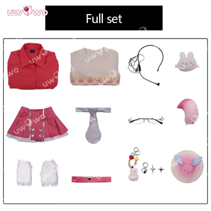 Uwowo Collab Series: Chibi Aurora Ionic Spark Golden Spatula Cosplay Cosutme XS-3XL - Image 5