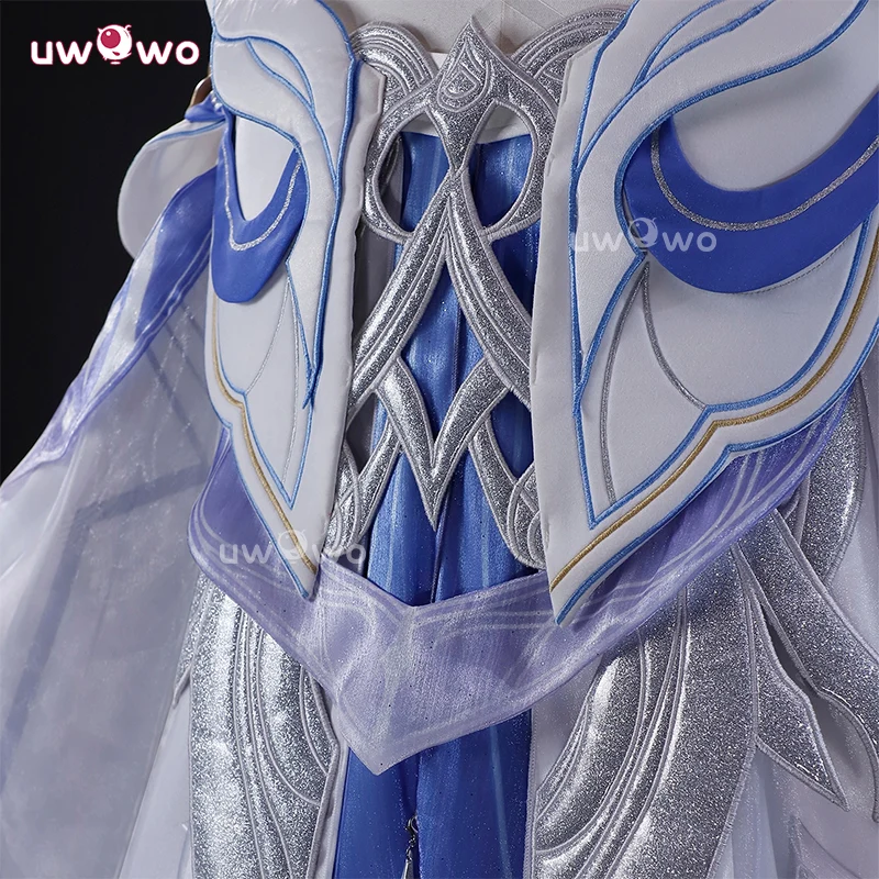 Uwowo Collab Series: Deluxe Genshin Impact Columbina 'Damselette' Nod-Krai Cosplay Costume S-XL - Image 3