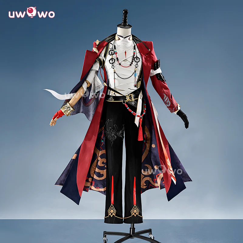 Uwowo Collab Series: Deluxe Mortenax Blade SP Honkai Star Rail Male Cosplay Costume S-2XL