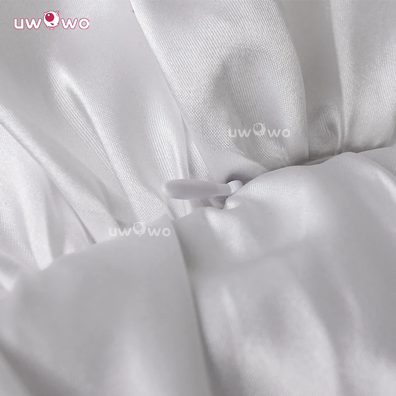 Uwowo Collab Series Final Fantasy 15 Lunafreya Nox Fleuret Luna White Dress Cosplay Costume - Image 4