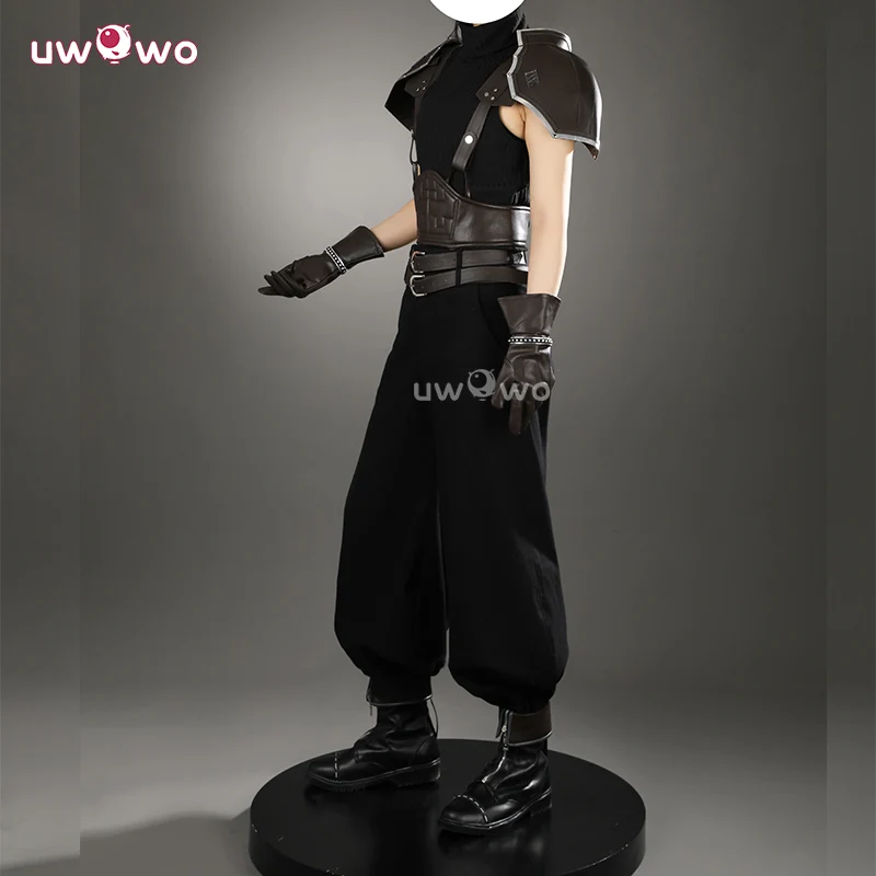 Uwowo Collab Series: Final Fantasy 7 FF7 Zack Fair Cosplay Costume - Image 3