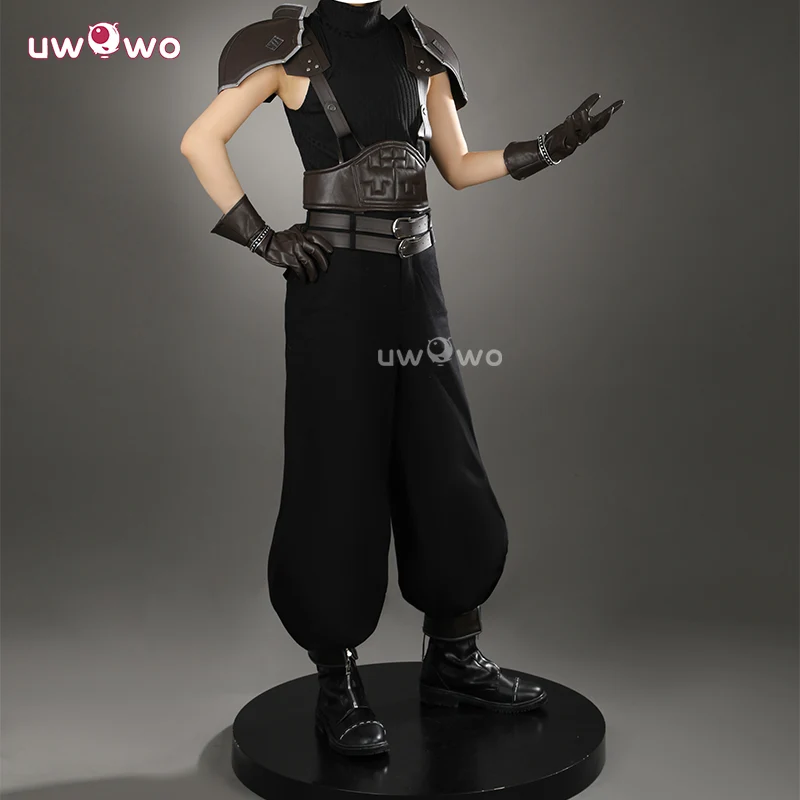 Uwowo Collab Series: Final Fantasy 7 FF7 Zack Fair Cosplay Costume - Image 4