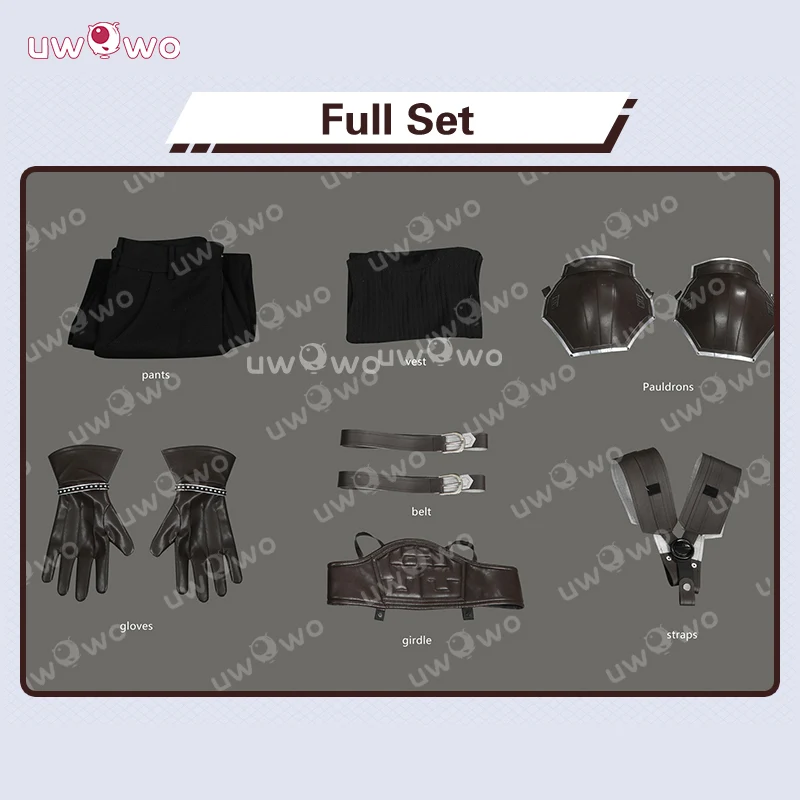 Uwowo Collab Series: Final Fantasy 7 FF7 Zack Fair Cosplay Costume - Image 5