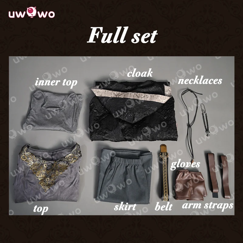 Uwowo Collab Series: Fire Keeper Game Dark Souls III 3 Halloween Cosplay Costume S-2XL - Image 5