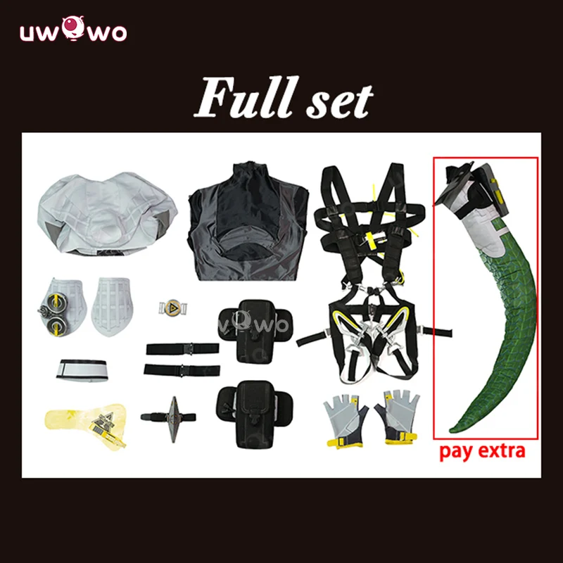 Uwowo Collab Series: Game Arknights: Endfield Fluorite Cosplay Costume XS-2XL - Image 4