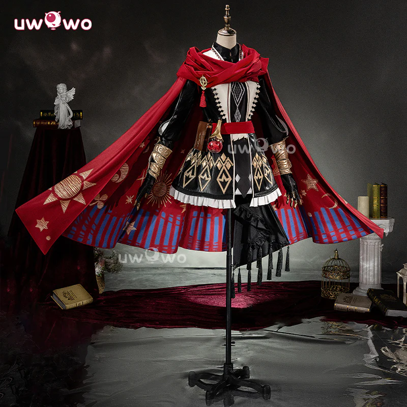 Uwowo Collab Series: Game Arknights Exusiai The Legend Seeker Cosplay Costume S-XL