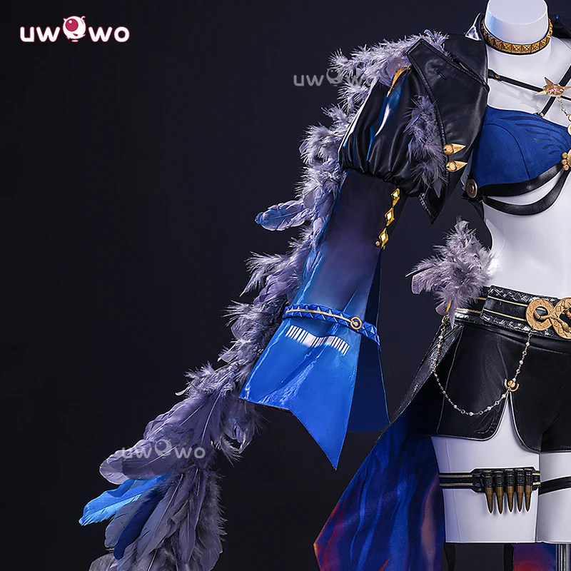 Uwowo Collab Series: Game Galbrena Wuthering Waves WuWa Cosplay Costume XS-2XL - Image 4