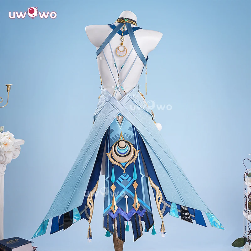 Uwowo Collab Series: Game Genshin impact Lauma Cosplay Costume XS-2XL - Image 4