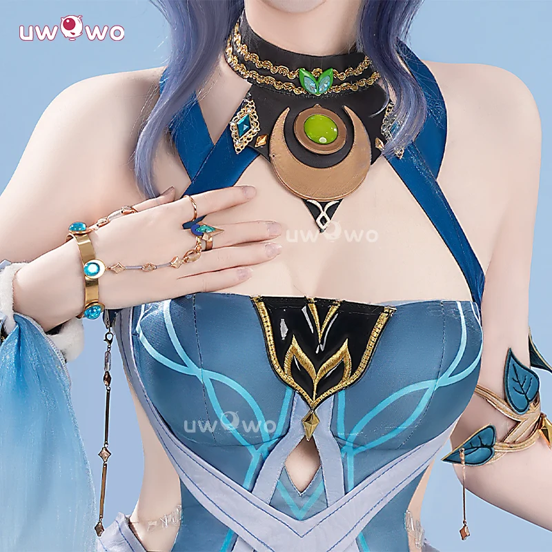 Uwowo Collab Series: Game Genshin impact Lauma Cosplay Costume XS-2XL - Image 6