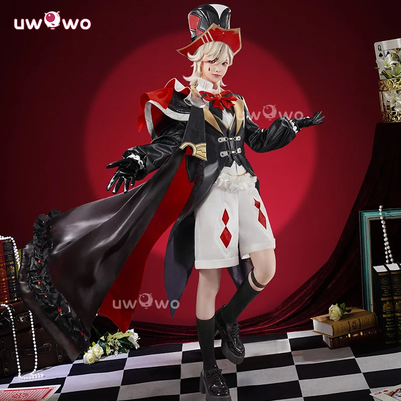 Uwowo Collab Series: Game Genshin Impact × KFC Collab Lynette Lyney Cosplay Costume - Image 3