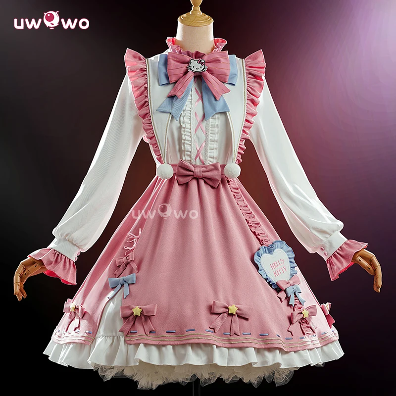 Uwowo Collab series: Game Identity V Emma Woods Gardener Cat Cosplay Costume - Image 3