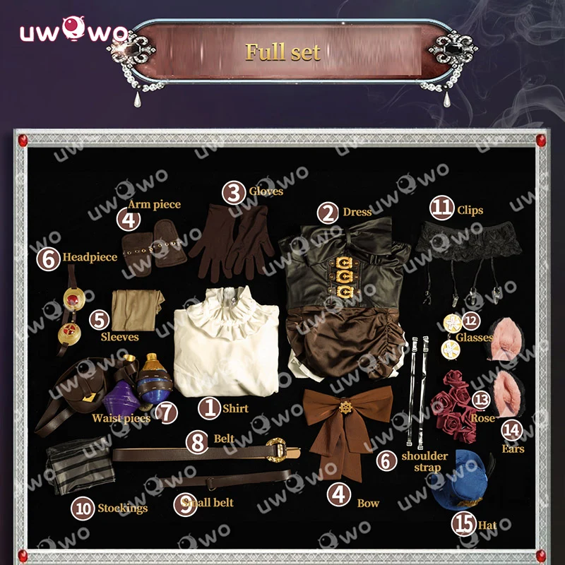 Uwowo Collab Series: Game Identity V  Perfumer Vera Nair Distiller Cosplay Costume - Image 4