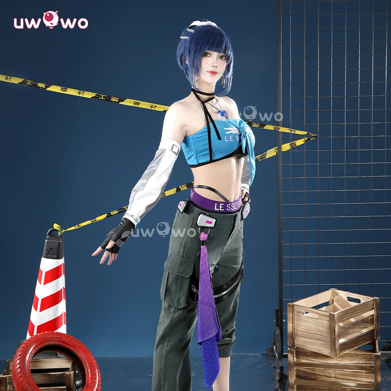 Uwowo Collab Series: Game Overwatch 2 x LE SSERAFIM Fearless DVA Cosplay Costume XS-XXL - Image 3