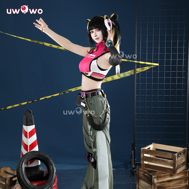 Uwowo Collab Series: Game Overwatch 2 x LE SSERAFIM Fearless Juno Cosplay Costume XS-XXL - Image 4