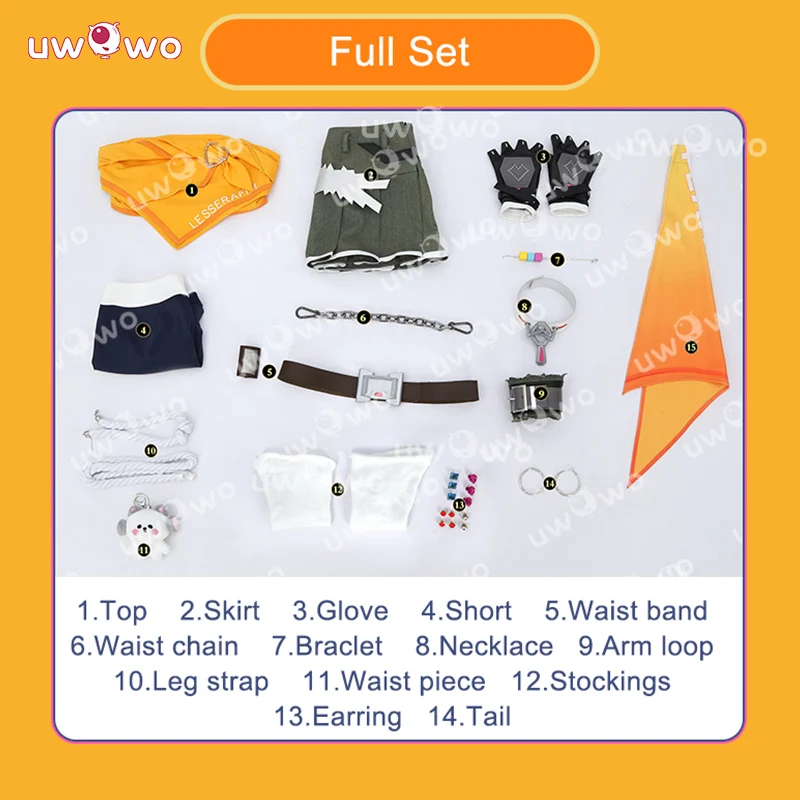 Uwowo Collab Series: Game Overwatch 2 x LE SSERAFIM Fearless Mercy Cosplay Costume XS-XXL - Image 5