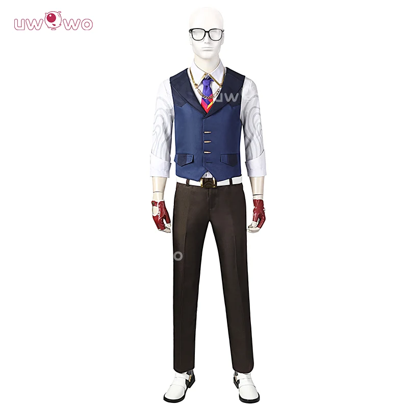 Uwowo Collab Series:Game Valorant Chamber Cosplay Costume - Image 2