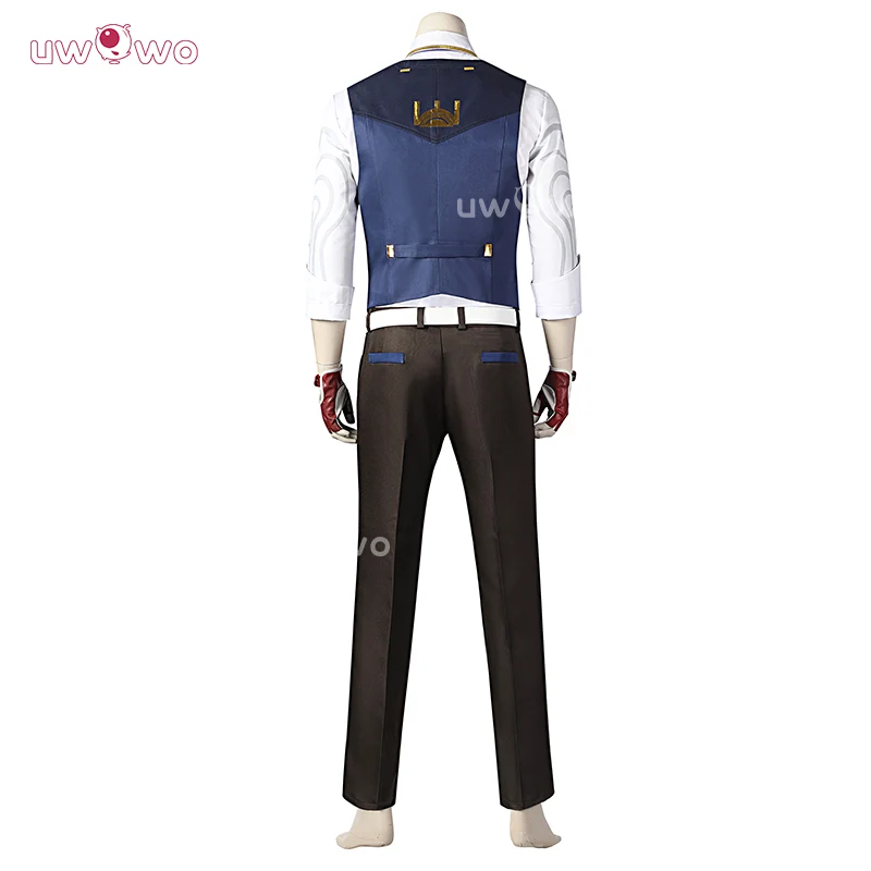 Uwowo Collab Series:Game Valorant Chamber Cosplay Costume - Image 4