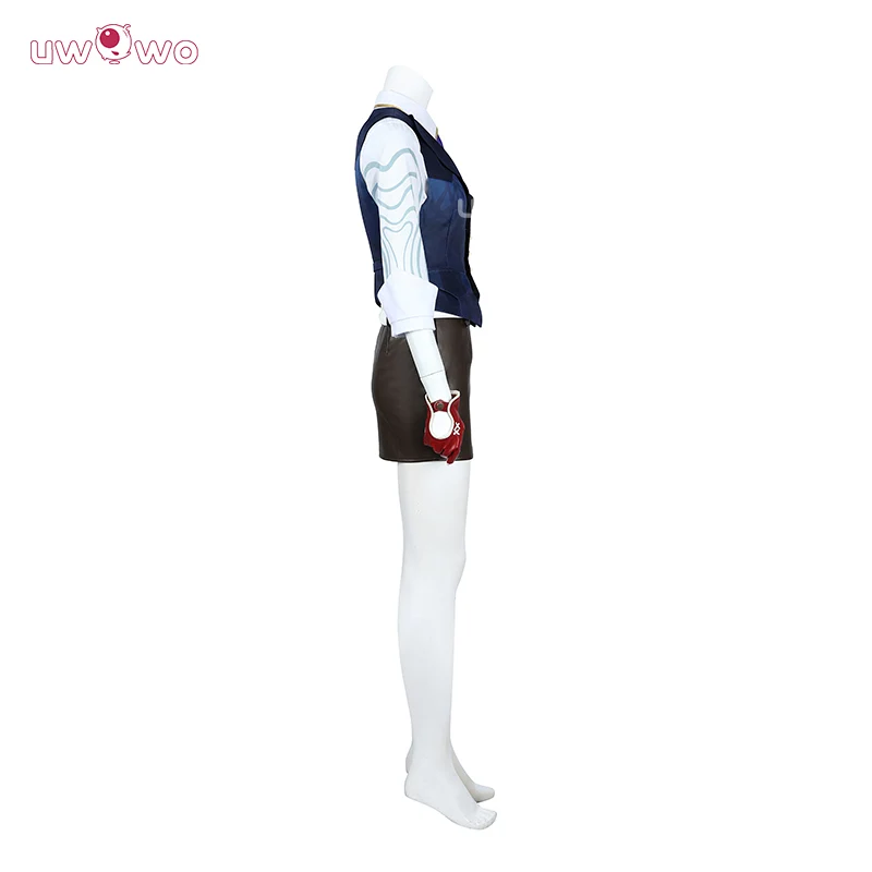 Uwowo Collab Series: Game Valorant Female Chamber Cosplay Costume - Image 4
