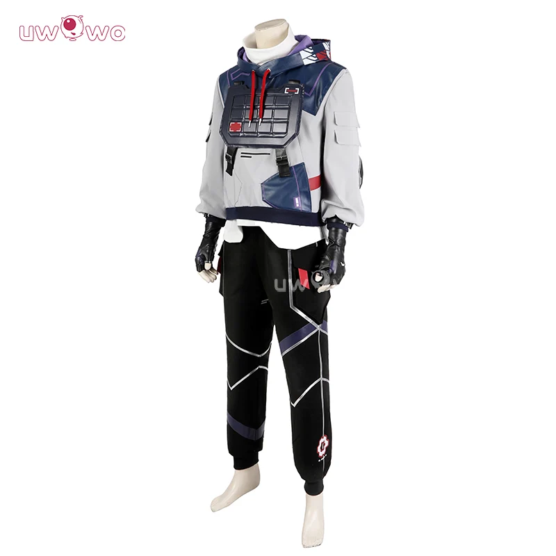 Uwowo Collab Series:Game Valorant Iso Cosplay Costume - Image 3