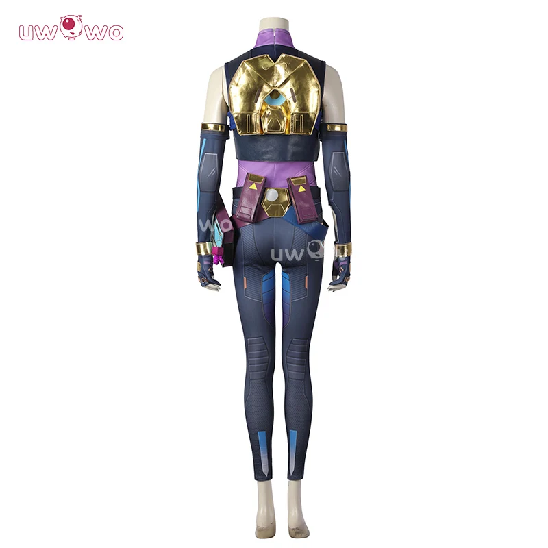 Uwowo Collab Series:Game Valorant Neon Cosplay Costume - Image 2