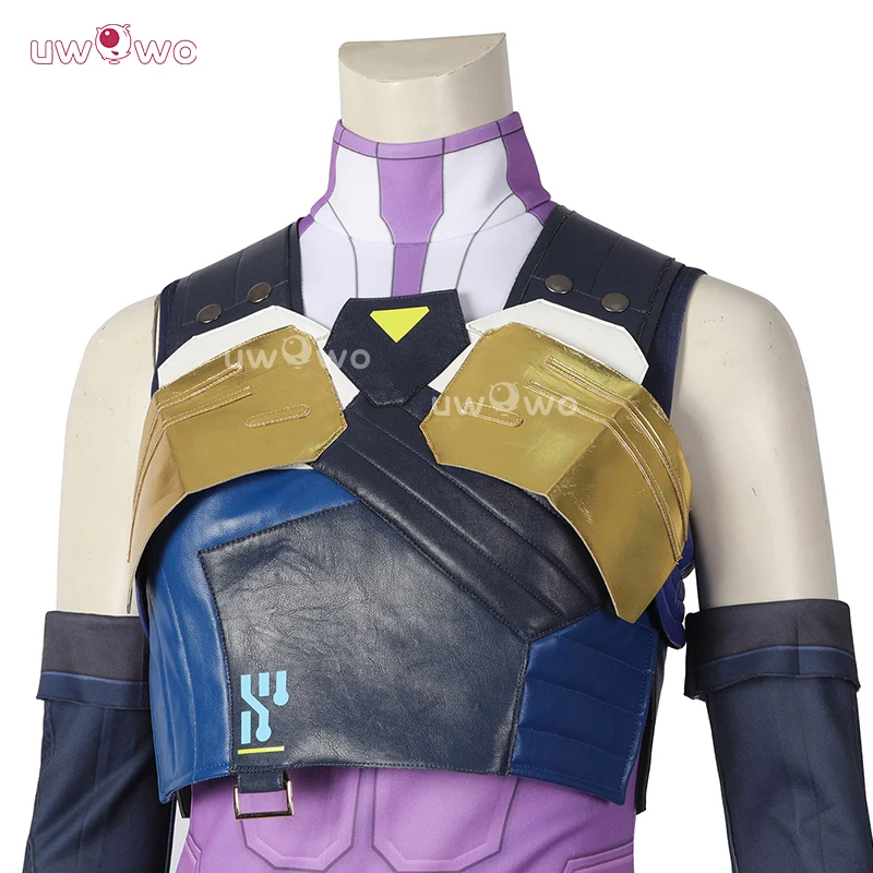 Uwowo Collab Series:Game Valorant Neon Cosplay Costume - Image 3