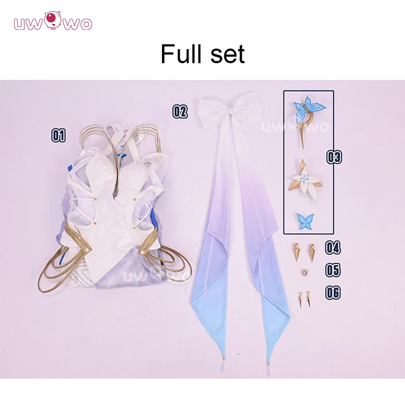 Uwowo Collab Series: Game Wuthering Waves Shorekeeper Concert 2026 Cosplay Costume S-3XL - Image 3
