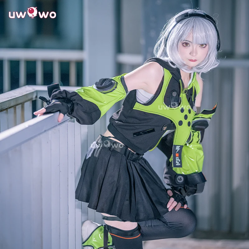 Uwowo Collab Series: Game Zenless Zone Zero/ZZZ Anby Demara Cosplay Costume - Image 4