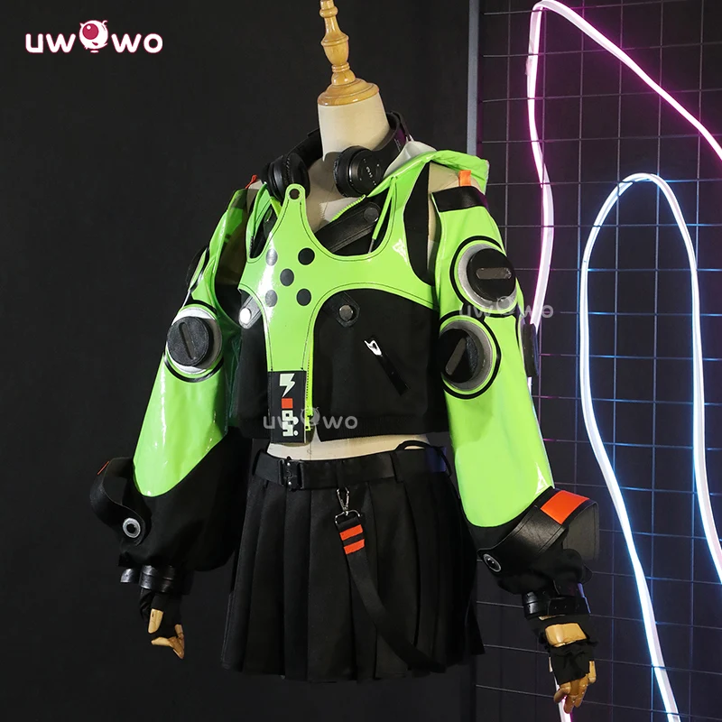 Uwowo Collab Series: Game Zenless Zone Zero/ZZZ Anby Demara Cosplay Costume - Image 9