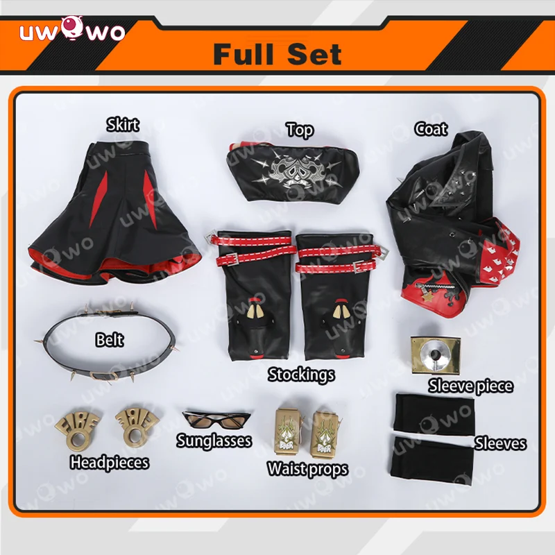 UWOWO Collab Series: Game Zenless Zone Zero ZZZ Burnice Whita Cosplay Costume - Image 5