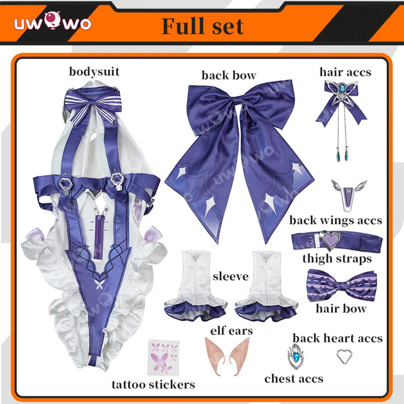 Uwowo Collab Series: Game Zenless Zone Zero/ZZZ Vivian Iris of the Shore Swimsuit Cosplay Costume XS-2XL - Image 5