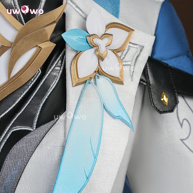 Uwowo Collab Series: Genshin Impact Aether Traveler Skin As Heaven and Earth Are Made Anew Male Cosplay Cosutme XS-2XL - Image 3