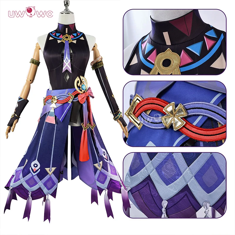 Uwowo Collab Series: Genshin Impact Citlali Natlan Cosplay Costume - Image 2