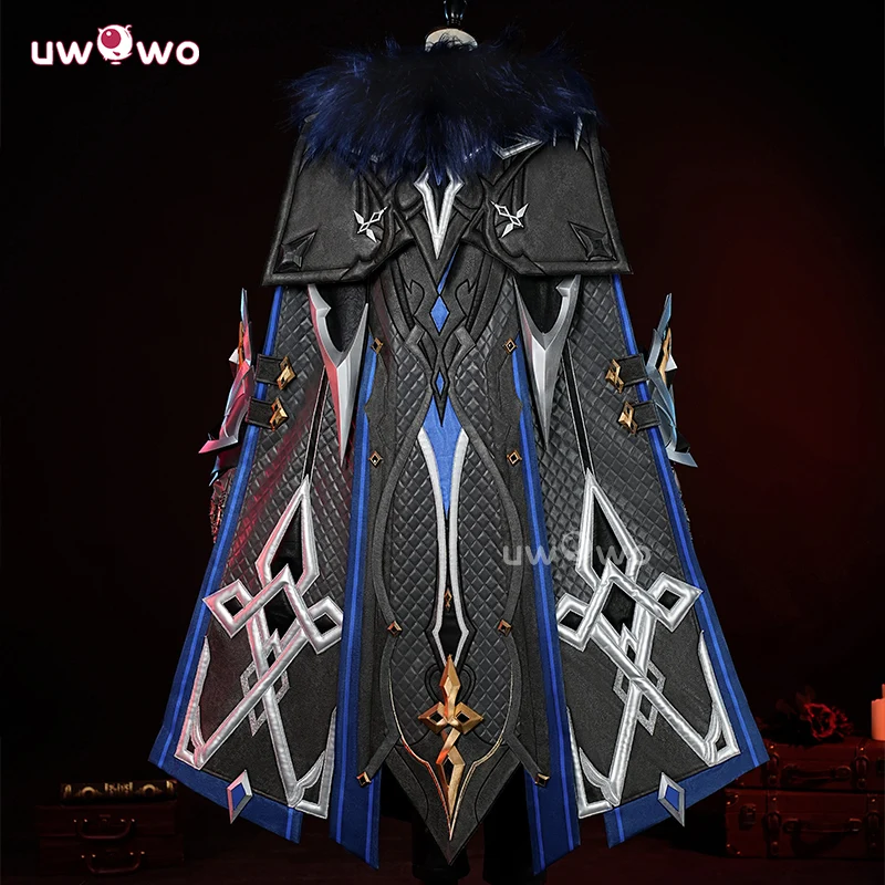 Uwowo Collab Series: Genshin Impact Fatui Harbingers Il Capitano The Captain Natlan Male Cosplay Costume - Image 2