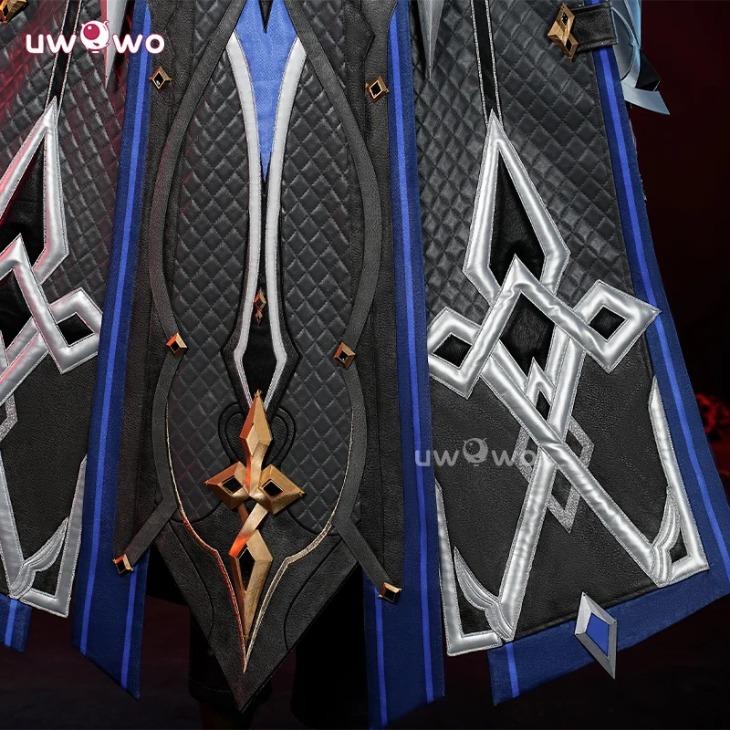 Uwowo Collab Series: Genshin Impact Fatui Harbingers Il Capitano The Captain Natlan Male Cosplay Costume - Image 5