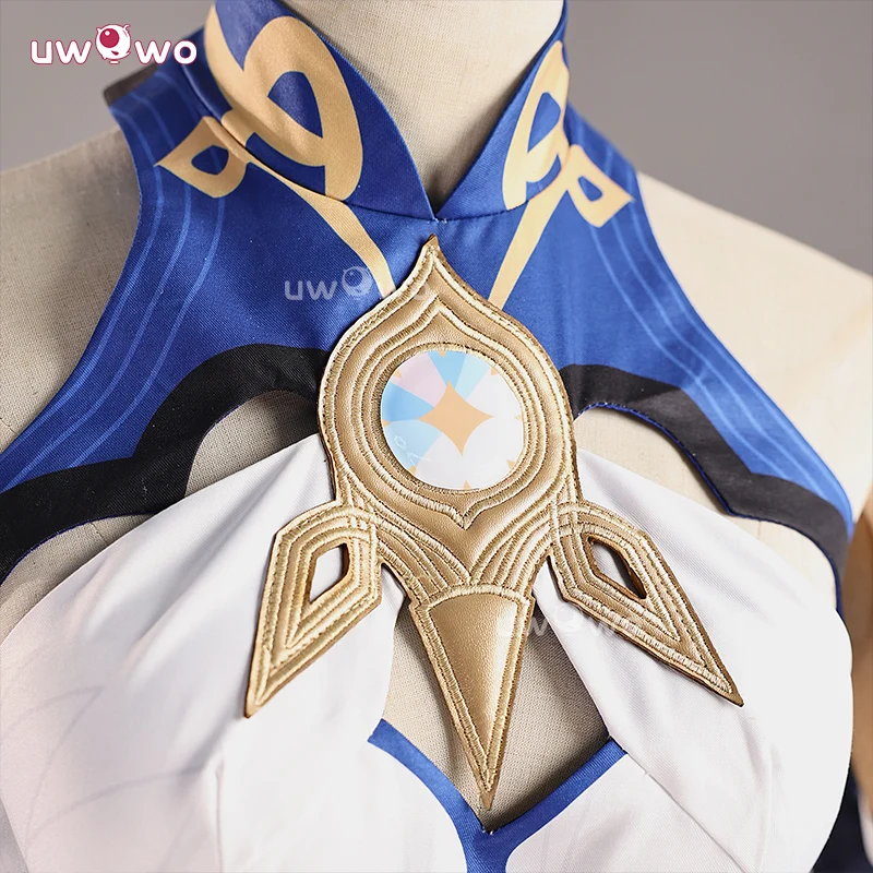 Uwowo Collab Series: Genshin Impact Istaroth Ruler of Time Cosplay Costume XS-3XL - Image 4
