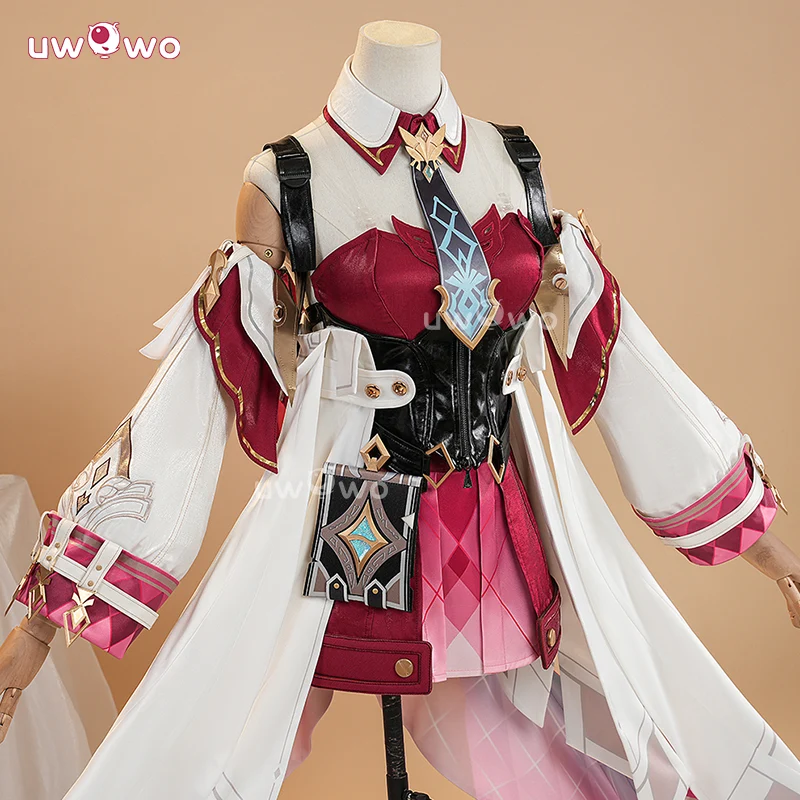 Uwowo Collab Series: Genshin Impact Linnea Cosplay Cosutme XS-2XL - Image 3