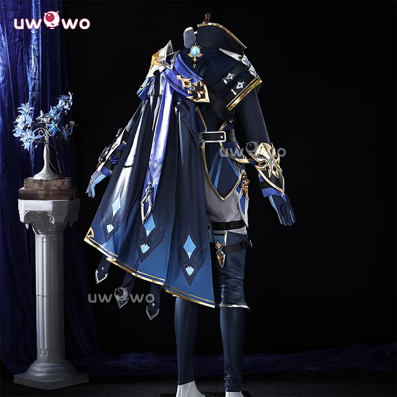 Uwowo Collab Series: Genshin Impact Lohen Male Cosplay Cosutme S-2XL - Image 4