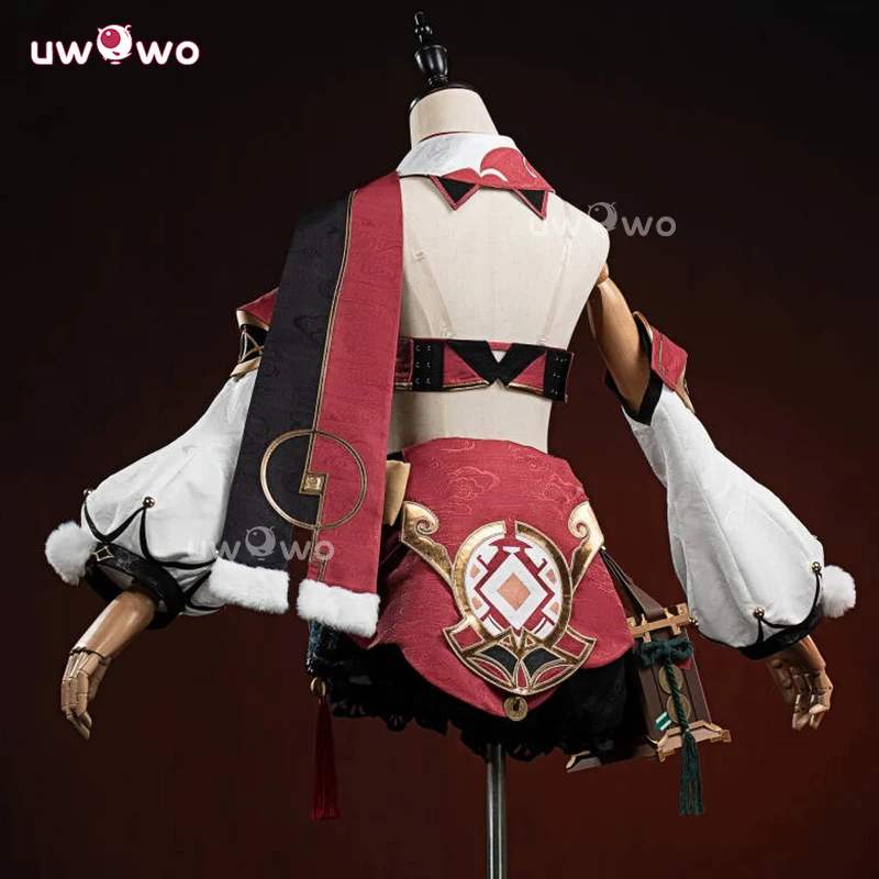 Uwowo Collab Series: Genshin Impact Yanfei Liyue Cosplay Cosutme S-XL - Image 2