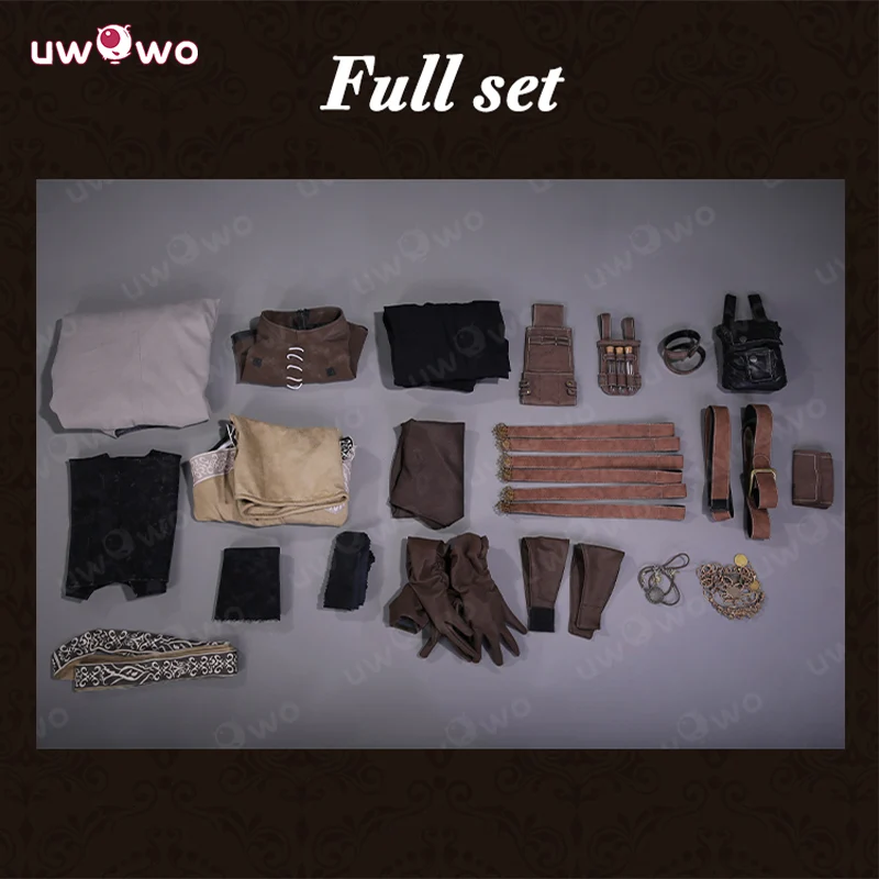 Uwowo Collab Series: Tomb Prospector Garb Bloodborne Cosplay Costume S-3XL - Image 6