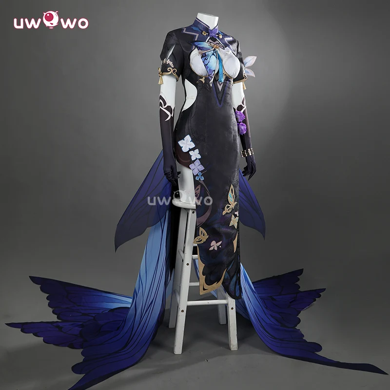 Uwowo Collab Series: Honkai Impact 3 Aponia Butterfly Dreams Cosplay Costume - Image 3