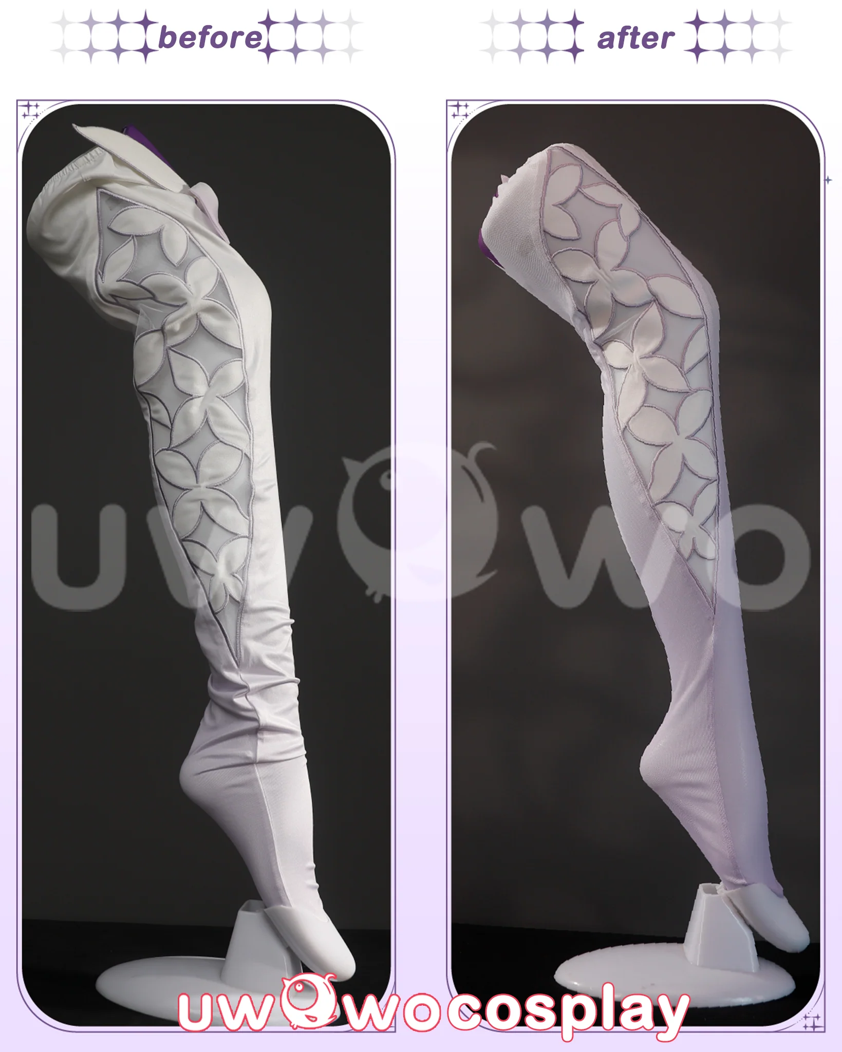 Uwowo Collab Series: Honkai: Star Rail Castorice Cosplay Costume S-XL - Image 6