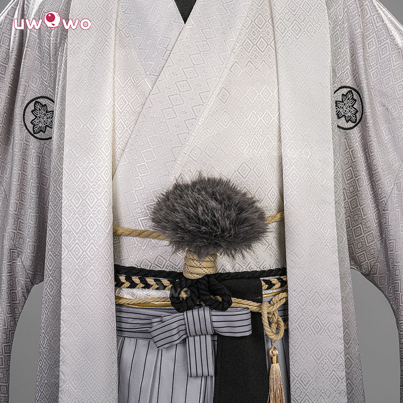 Uwowo Collab Series: Horror Game Fox Man Mask Kimono Cosplay Costume XS-3XL - Image 4