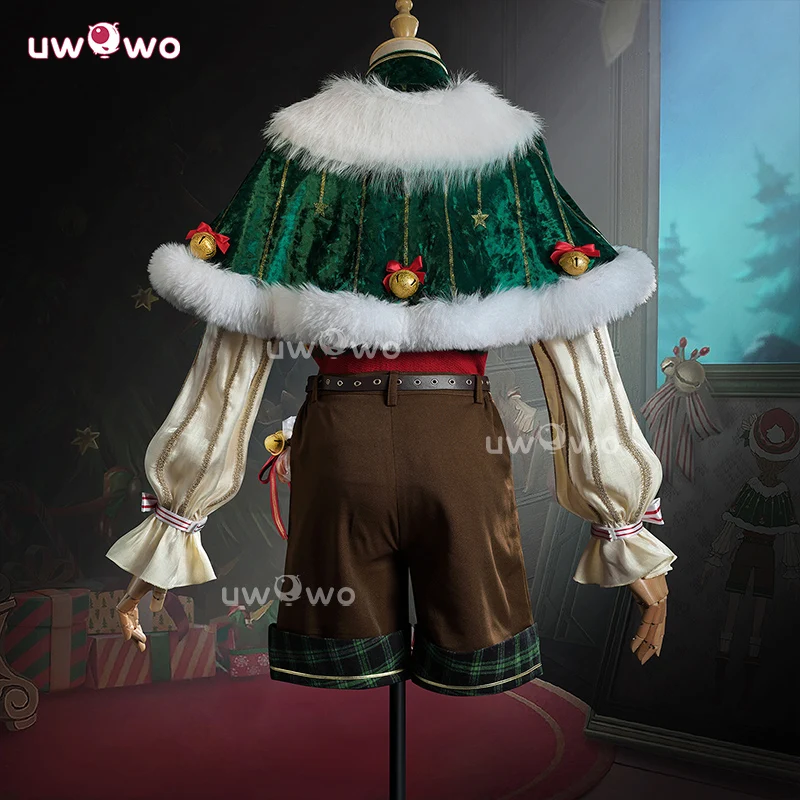 Uwowo Collab Series: IdentityV Cozy Eve Painter Edgar Valden Christmas Cosplay Costume - Image 4