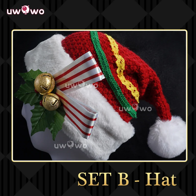 Uwowo Collab Series: IdentityV Cozy Eve Painter Edgar Valden Christmas Cosplay Costume - Image 7