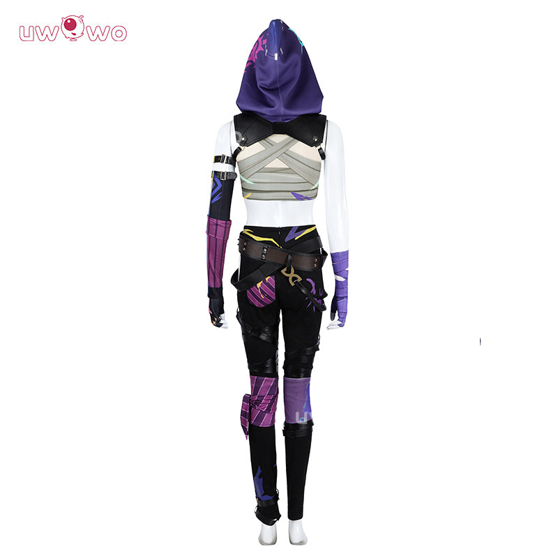 Uwowo Collab Series: LOL Arcane S2 Fractured Jinx Shark Hoodie Cosplay Costume XS-XXXL - Image 2
