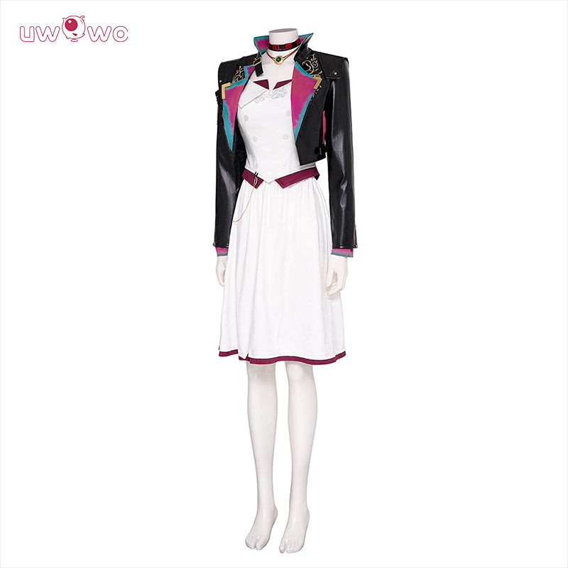 Uwowo Collab Series: LOL Arcane S2 Powder/Jinx Alternative Universe AU Party Dance Dress XS-XXL - Image 3