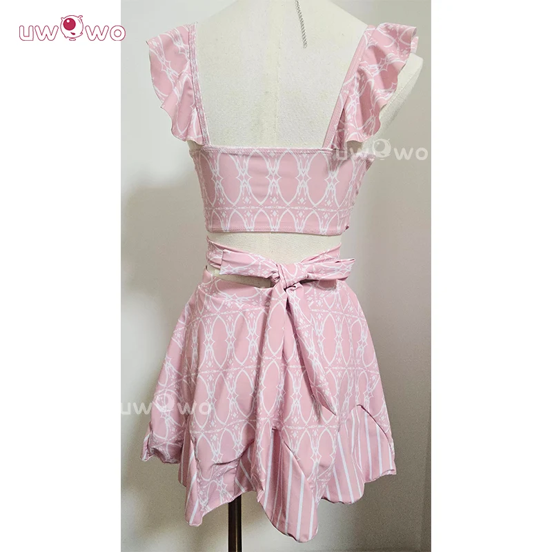 Uwowo Collab Series: Love and Deepspace MC 'My' Feather's Wake Sylus Couple Water-Ready Swimsuit Cosplay Costume S-XL - Image 3