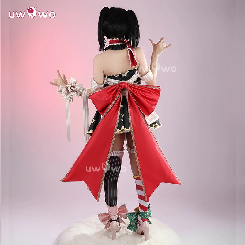 Uwowo Collab Series:Love Live! Nico Yazawa Christmas Cosplay Costume - Image 4