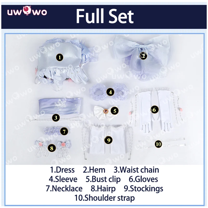 Uwowo Collab Series: Love Live! Nico Yazawa Fun In the Snow Cosplay Costume XS-2XL - Image 5