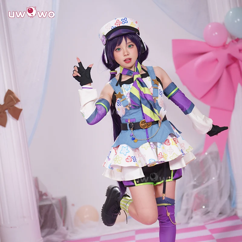 Uwowo Collab Series: Love Live! Nozomi Tojo Idolized Crayon ver. Cosplay Costume - Image 2